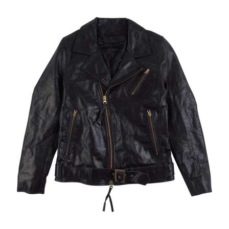 Tiger of Sweden Hellish Leather Jacket , Zwart , Heren , Maat: M