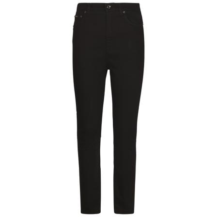 Dolce & Gabbana Broek , Zwart , Dames , Maat: S