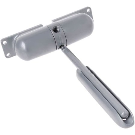 Automatisk dörrstängare i tungt utförande, justerbar fjäderbelastad hydraul