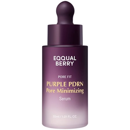 EQUALBERRY - PURPLE PDRN PORREMINIMERANDE SERUM, 30 ml porreducerande serum