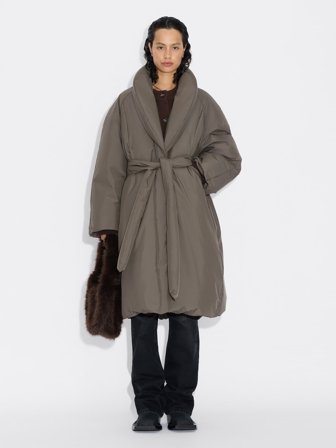 Vikki Down Long Coat