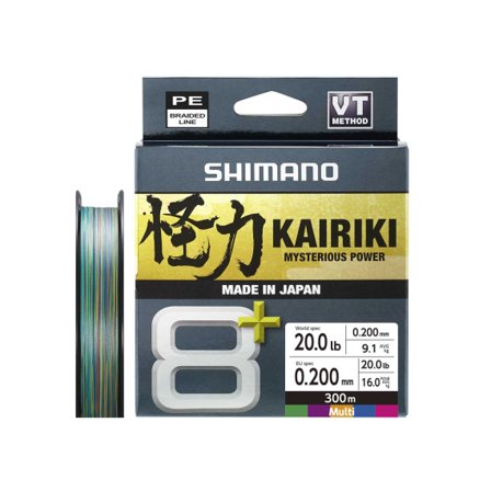 Shimano Kairiki 8+ 300m Multi - 0.42mm
