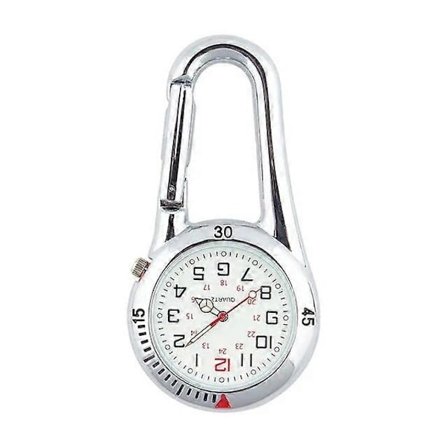 Digital Karabinkrok Klokker Sport Krok Klokke Sykehusgave Elektronisk Selvlysende Multifunksjon FOB Sykepleierklokke Utendørs Mote-WELLNGS