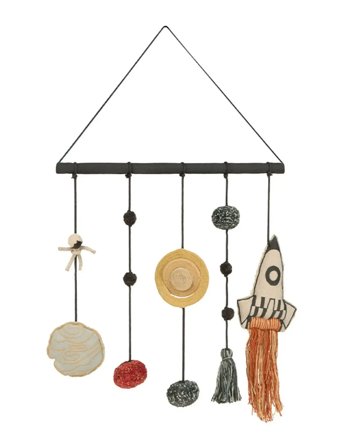 Lorena Canals Wall Hanger Cosmos - Beige - 45X 50CM