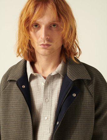 Rue de Tokyo Christian Friburgi Check - Grey - XL