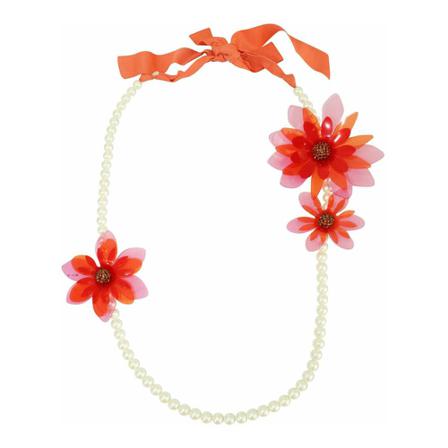 Lanvin, Necklace Oranje, Dames, Maat:ONE Size