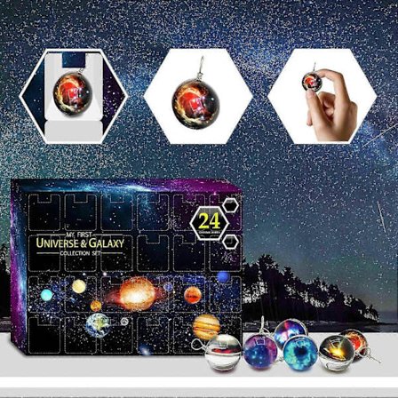 Universum & Galax Kollektion Set, Jul 24 Dagars Adventskalender, Planet