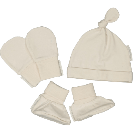 Geggamoja Baby Presentset Accessoarer Unisex Vit ONESIZE