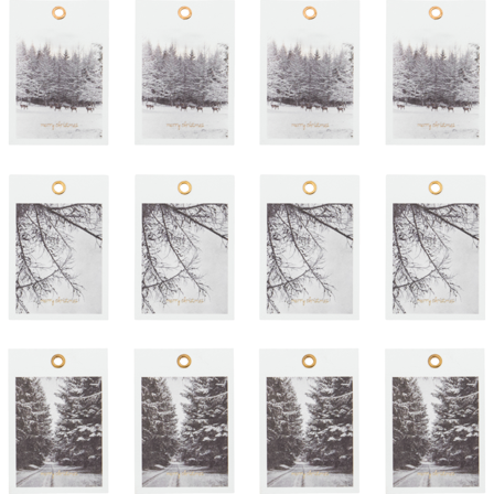 House Doctor Gavelapper Winter 12stk