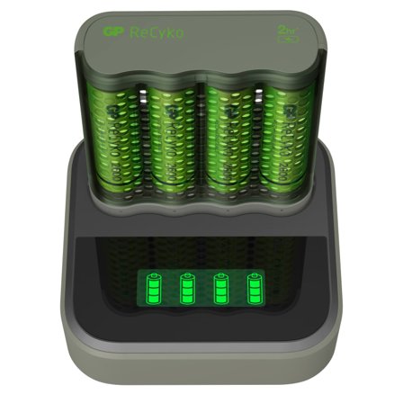 GP Batterier GP ReCyko Speed Charger M4D45/270HC chargers Grey OneSize