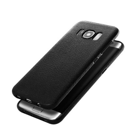 Samsung Galaxy S8 Plus Fodral Pu Läder/skinn Svart