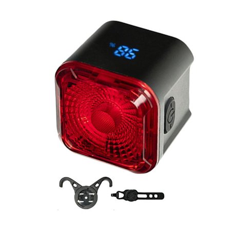 Cyklar Vattentät Uppladdningsbar 6 Ljuslägen Säkerhetsvarning LED Baklampa Cykelsäkerhet Baklyktor Cykel Bakljus