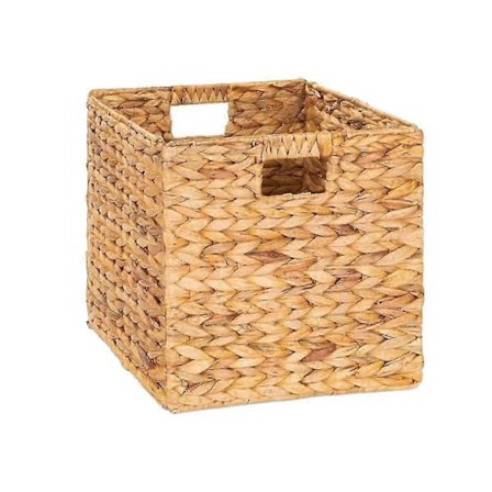 Vandhyacint opbevaringskasser til soveværelsesorganisering 30 x 30 cm