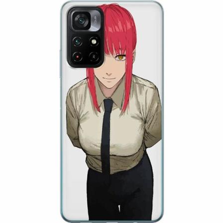 Xiaomi Poco M4 Pro 5g Genomskinligt Skal Makima Chainsaw Man