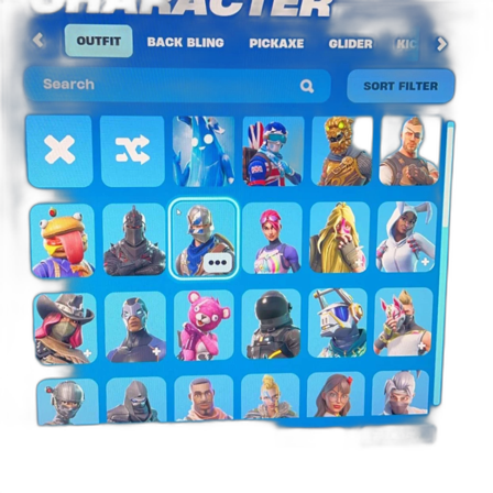 Fortnite konto (black knight)