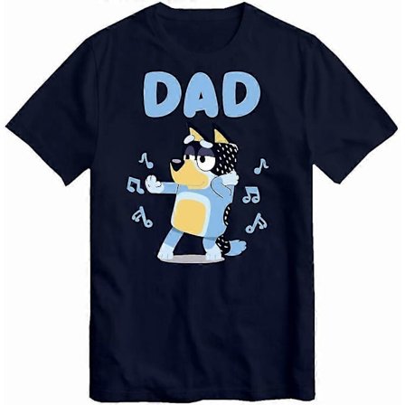 Bluey Isä T-paita Bandit Isä Syntymäpäivä Joululahja Isänpäivä Isä Paita Tee Tyyli 0249