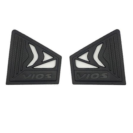 Vios Yaris Sedan 2014-2020 -malleille ulkopuolinen takasivuikkunan säleikkö tuuletusaukko auton ikkunan suojus