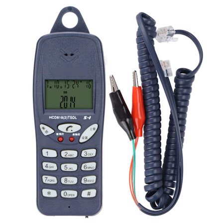 Telecom Control Telefon Dedikeret Kontrol Linje med Clips Caller ID Callback FSK DTMF Dual System til Telefon