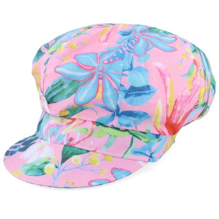 Seeberger - Pink vega Czapka Z Daszkiem - Fabric Balloon Hat Pink Vega Cap @ Hatstore