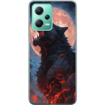 Mobilskal till Xiaomi Redmi Note 12 med Ylande varg