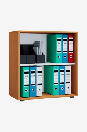 VCM - Toimistokaappi Lona L ilman ovia - Beige - Hyllyt & säilytys - - Homeroom