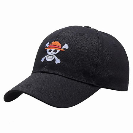 ONE PIECE inspireret baseballkasket til mænd og kvinder - Anime broderet justerbar snapback solhat til sport og hiphop