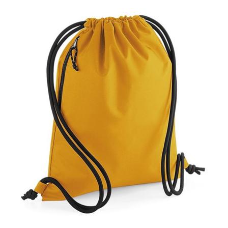 Bagbase Unisex Vuxen Återvunnen Dragsko Väska One Size Senap Y