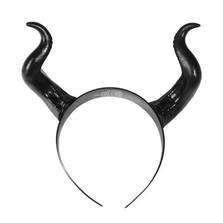 Halloween Horn Hodebånd Cosplay Okse/Tyre Hårbånd for Fest Klesoppkledning Festival Fotorekvisitter Dyrehodeplagg Maskerade