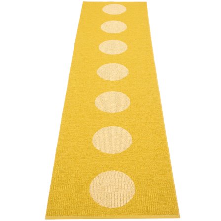 Pappelina Vera Pop matta 70 × 280 cm, mustard/yellow | Inredning > Mattor | Bagaren och Kocken