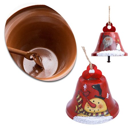 Julgransprydnader, för utomhusdekorationer, lantlig rustik inredning i bulk