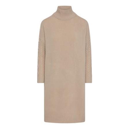 Max Mara Weekend Knitted Klänning beige, Dam, Dam, Storlek: XS