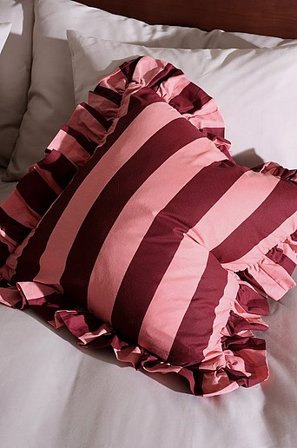 Jotex - 50x50 Cm Kissenbezug Rosa / weinrot - FREDDIE - Kaufe Dekokissen und Kissenbezüge bei Jotex