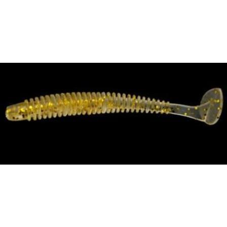Herchr 50st 5cm Mjuk Plastfiskedrag T-tail Grub Worm Ba