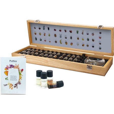 Pulltex Tuoksusetti Deluxe puna- & valkoviineille, 40 osaa