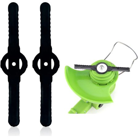 50 st GräsTrimmerhuvudblad Ersätter Plast, Gräsklippare, ZQKLA