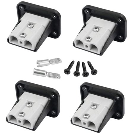 Egnet til Anderson Terminal Stikforbindelse 50A Vandtæt Stik til Kabelvogn