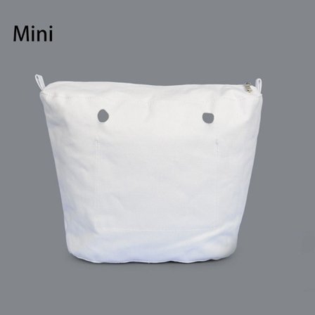 Sett inn Inner Bag Fôr Innlegg Bag WHITE MINI MINI