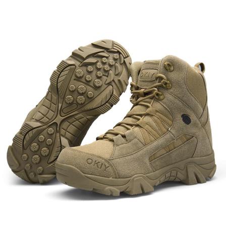 Herr Mesh Rund Toe Snörning Ankel Boot Comfort High Top Booties