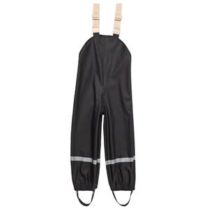 Kuling Always Black London Recycled Rain Trousers 134/140 cm - Bottoms - 134/140 cm - Black - Mädchen