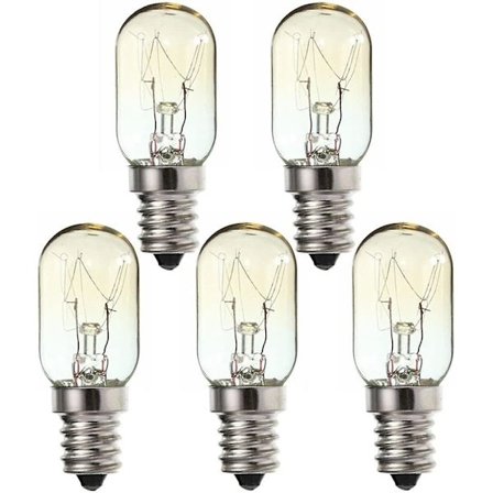 15W E14 Skru Saltlampe Pærer 230V, Scentsy Varmer Pære Liten Edison Skrue SES Varmt Hvit 2700K, E14 Symaskin Lyspære, Py