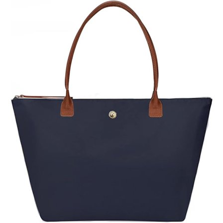 Axelväska för kvinnor Nylon Topphandtag Vikbar Weekend Handväska