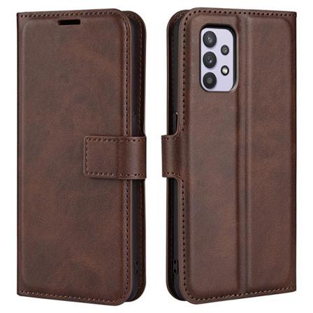 Drop-proof Magnetic Plånboksfodral Galaxy A53 5g - Brun