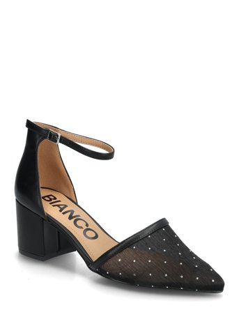 Bianco Biadevived Pump Mesh - Black - 41