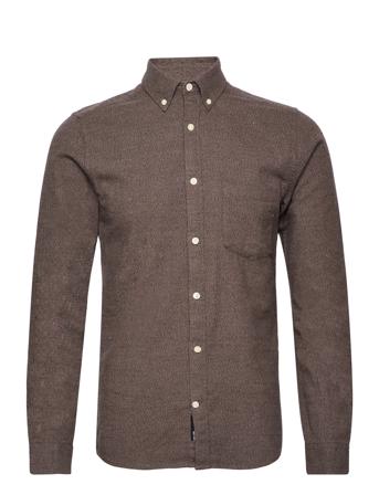 Onsniko Ls Melange Shirt Brown ONLY & SONS
