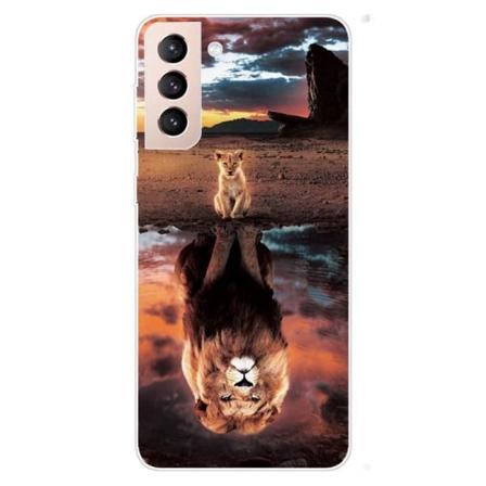 Deco Samsung Galaxy S22 Plus Etui - Løve Multicolor