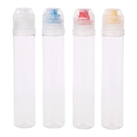 Kök Plast Squeeze Flaska Krydddispenser För Salladsås Ketchup Honung