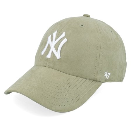 47 Brand - MLB Schwarz unconstructed Cap - New York Yankees MLB Suede 47 Clean Up Sedalwood Dad Cap / Unconstructed @ Hatstore