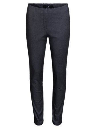 BRANDTEX - Leggings - Mørkegrå Melange - Elastik i Taljen