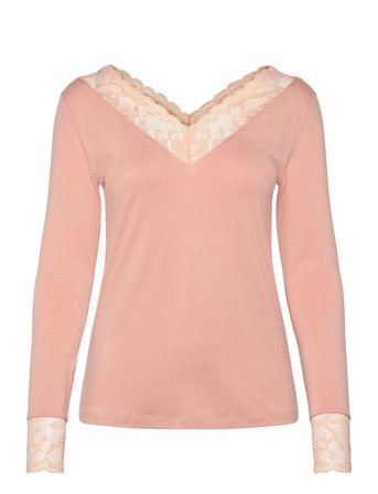 Cream | Crtrulla Ls Lace T-Shirt | L