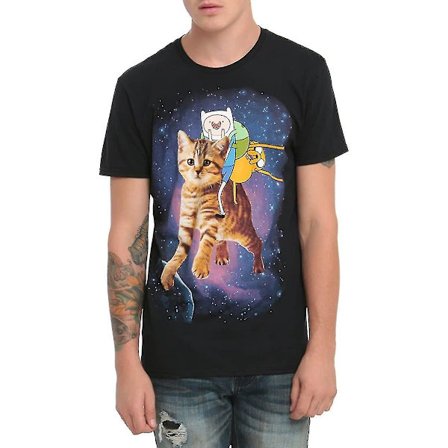 Adventure Time Finn & Jake & Cat T-shirt